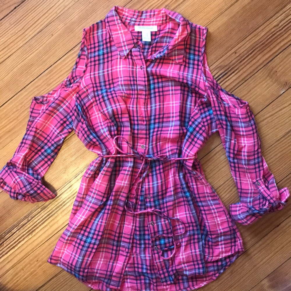 Pink plaid | Maternity